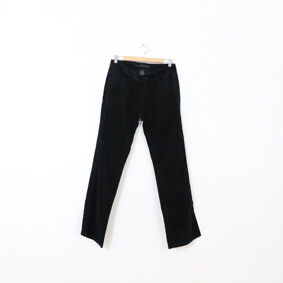 *Calvin Klein Jeans Black Mid Rise Skinny Leg Corduroy Pant - Picture 3 of 8